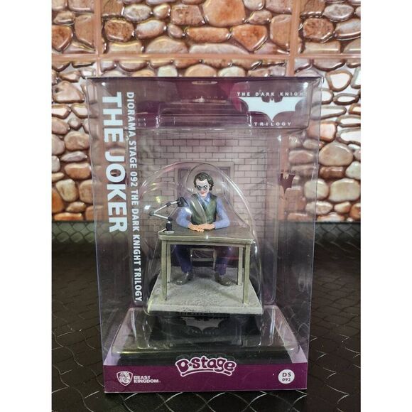 Beast Kingdom D-Stage DS-092 DC Dark Knight Trilogy Heath Ledger Joker Statue #B - Picture 1 of 8